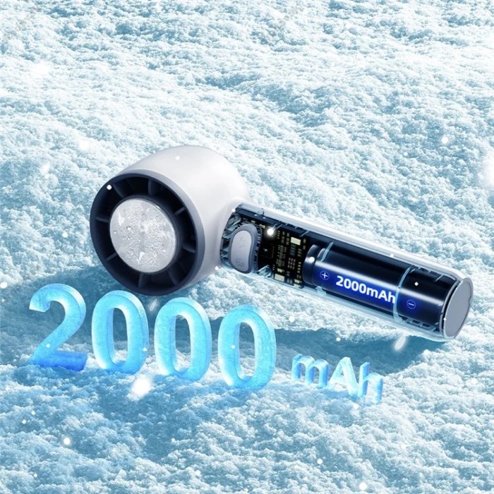 Портативний міні вентилятор CH L-01 White