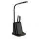 Настільна лампа XO WX032 3 in 1 25W бездротова Black
