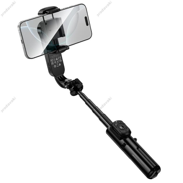Одновісний стабілізатор (стедікам) HOCO K90 Feliz single-axis live broadcast holder 0.70m Black