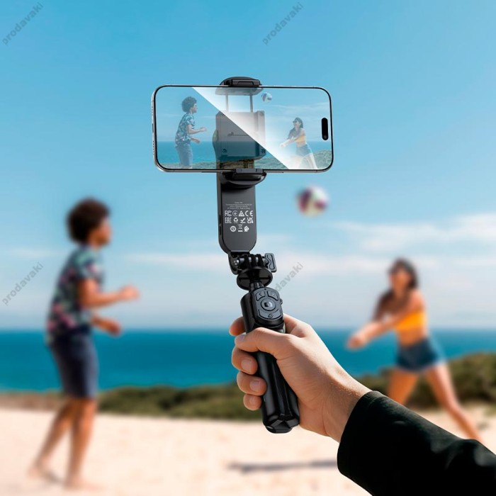 Одновісний стабілізатор (стедікам) HOCO K90 Feliz single-axis live broadcast holder 0.70m Black
