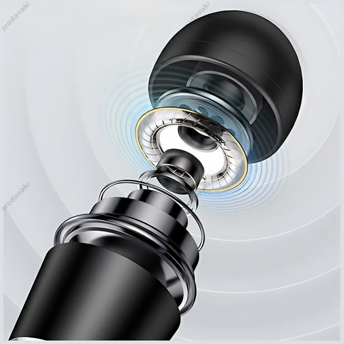 Дротові навушники USAMS EP-42 In-ear Earphone 3.5mm Black