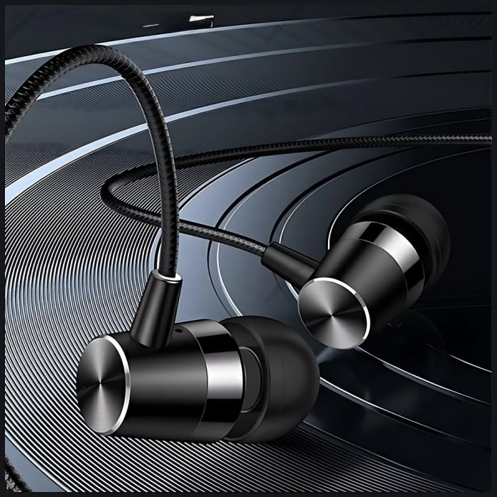 Дротові навушники USAMS EP-42 In-ear Earphone 3.5mm Black