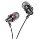 Дротові навушники HOCO M90 Delight wired digital earphone with microphone 3.5mm Black