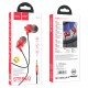 Дротові навушники HOCO M90 Delight wired digital earphone with microphone 3.5mm Red