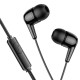 Дротові навушники HOCO M97 Enjoy universal digital earphones with microphone 3.5mm Black