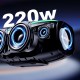 Портативна колонка Bluetooth Hopestar H90 з мікрофоном 220W Black