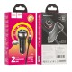 Автомобільний зарядний пристрій Hoco Z40 Dual port Type-C Cable 2.4A Black