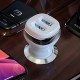 Автомобільний зарядний пристрій Hoco Z40 Super dual port Micro USB Cable 2.4A White