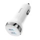 Автомобільний зарядний пристрій Hoco Z40 Super dual port Micro USB Cable 2.4A White