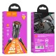 Автомобільний зарядний пристрій Hoco Z46 Blue shield single port Micro USB Cable 18W Grey