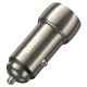 Автомобільний зарядний пристрій Hoco Z48 Tough dual port car charger Type-C Cable 3A 40W Grey