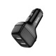 Автомобільний зарядний пристрій Hoco Z36 Leader 2USB 2.4A Black
