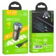 Автомобільний зарядний пристрій Hoco Z48 Tough dual port car charger Lightning Cable 3A 40W Grey