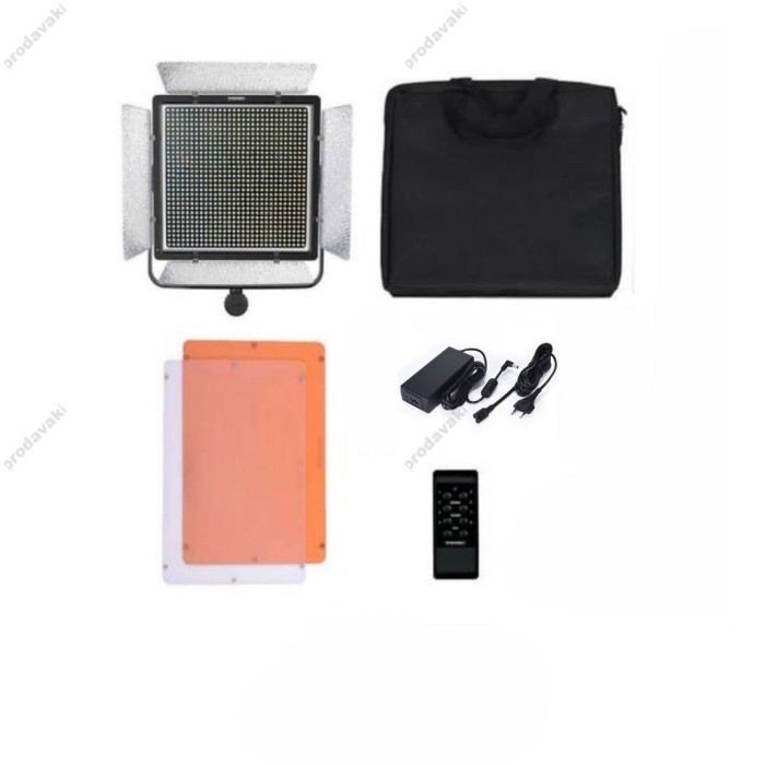 Лампа відеосвітло LED Yongnuo YN10800 81W Light 900 color 3200-5500K із зарядним пристроєм 220v