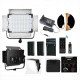 Лампа відеосвітло Yongnuo YN6000 50W color 3200-5500K Lights 600pcs + 2 AKБ із зарядним пристроєм та 220v