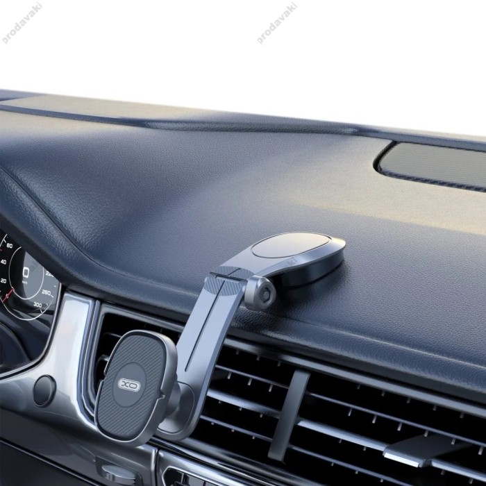 Автомобільний тримач XO C101 Magnetic Car Phone Holder Black