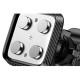 Автомобільний тримач XO C123 Air outlet square magnetic bracket Black