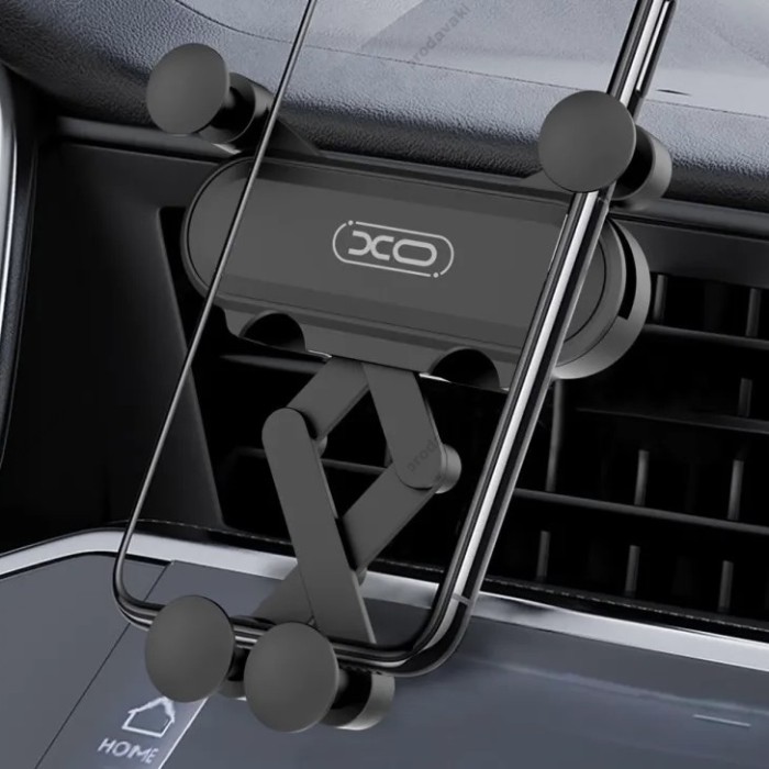 Автомобільний тримач XO C41 gravity car holder for air outlet Black