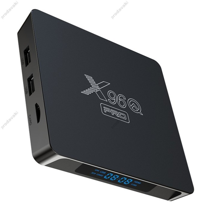Android TV приставка Allwinner TV BOX X96q Pro H313 1GB RAM 8GB ROM