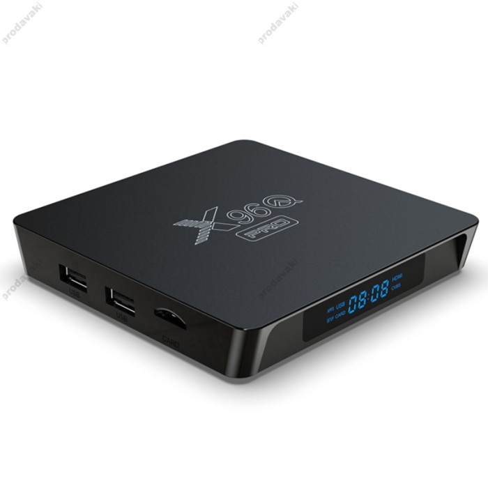 Android TV приставка Allwinner TV BOX X96q Pro H313 1GB RAM 8GB ROM