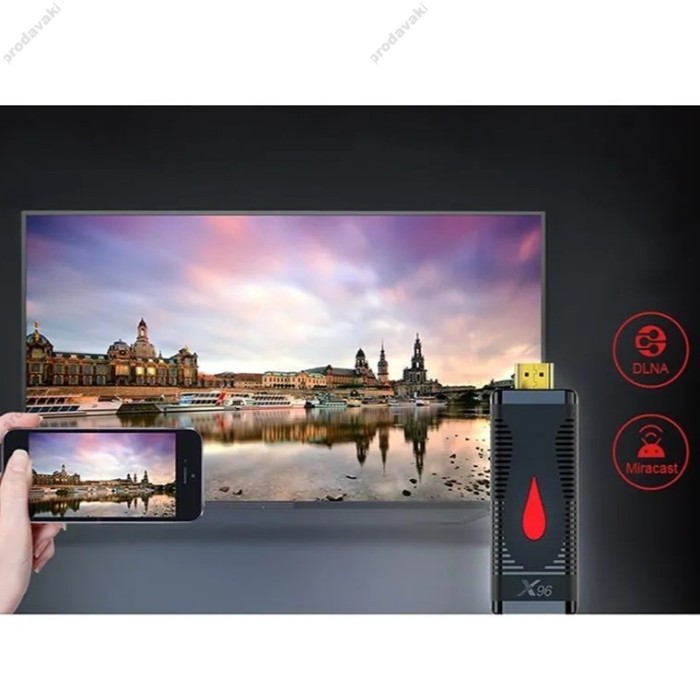 Android TV приставка Allwinner TV Stick X96 S400 H313 1GB RAM 8GB ROM