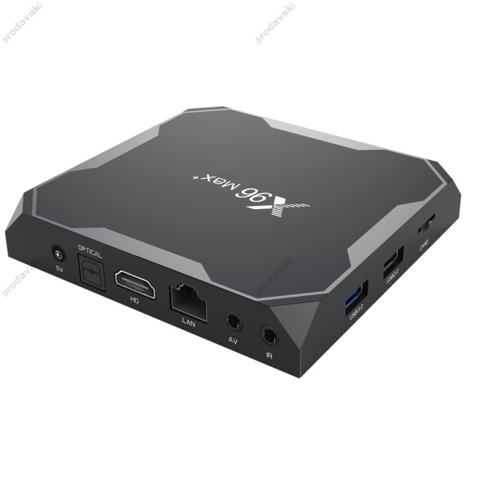Android TV приставка Amlogic TV BOX X96 MAX+ S905X3 2GB RAM 16GB ROM