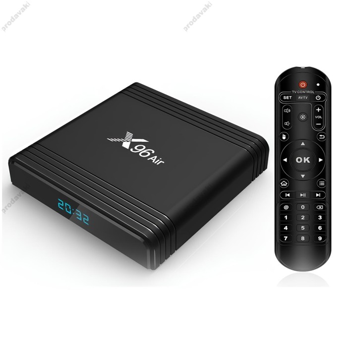 Android TV приставка Amlogic TV BOX X96 Air S905X3 4GB RAM 32GB ROM