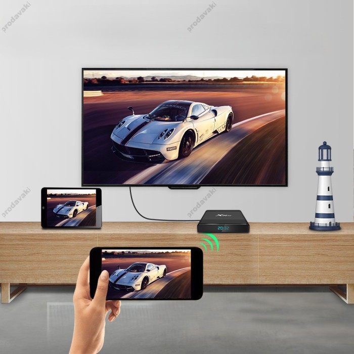 Android TV приставка Amlogic TV BOX X96 Air S905X3 4GB RAM 32GB ROM