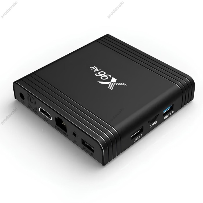 Android TV приставка Amlogic TV BOX X96 Air S905X3 4GB RAM 32GB ROM