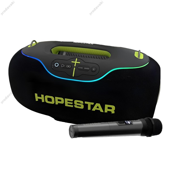 Портативна колонка Bluetooth Hopestar A80 350W Black