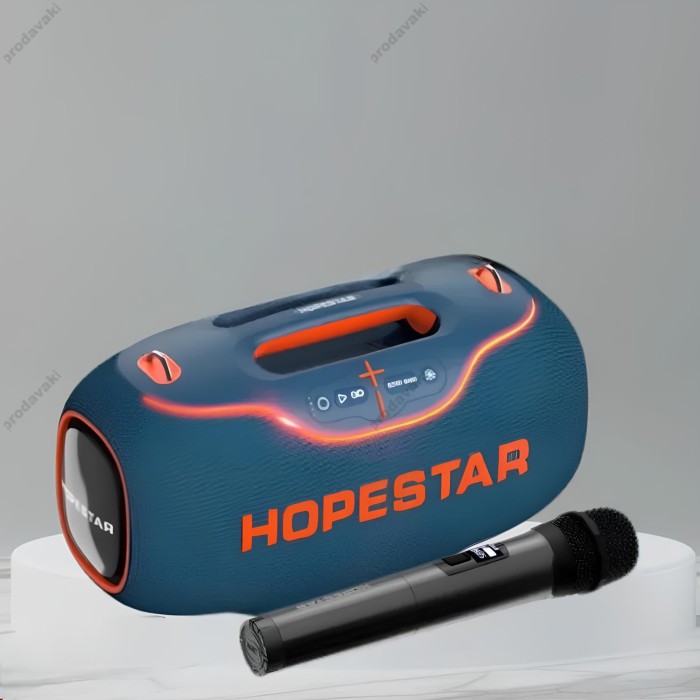 Портативна колонка Bluetooth Hopestar A80 350W Blue