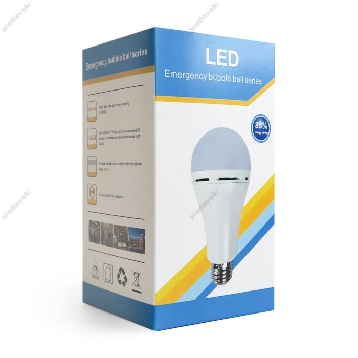 LED лампа CH DOB Emergency Light 6500K 7W 1200mAh White