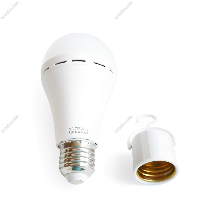 LED лампа CH DOB Emergency Light 6500K 7W 1200mAh White