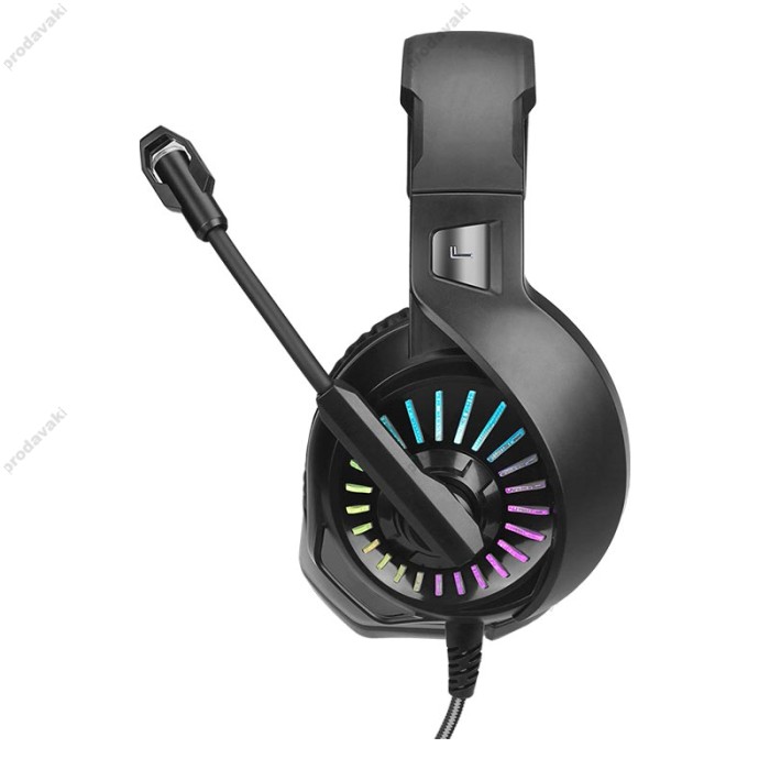 Дротові навушники XTRIKE ME GH-890 Gaming Backlight headset RGB Black