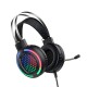 Дротові навушники HOCO ESD03 Gaming LED Headphones Black