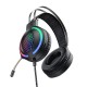 Дротові навушники HOCO ESD03 Gaming LED Headphones Black