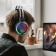 Дротові навушники HOCO ESD03 Gaming LED Headphones Black