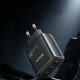 Мережевий зарядний пристрій Yesido YC144 GaN 65W Black