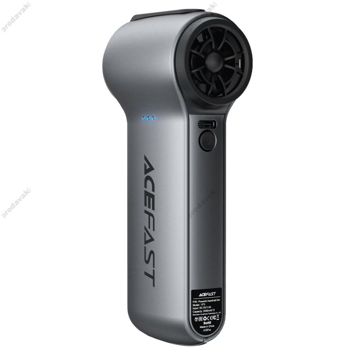 Турбо вентилятор ACEFAST YF3 powerful handheld fan Black