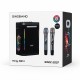Портативна колонка Bluetooth Xdobo Party 1981 II BT5.3 TWS з 2-ма мікрофонами 300W Black
