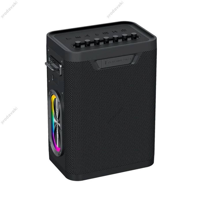 Портативна колонка Bluetooth Xdobo Party 1981 II BT5.3 TWS з 2-ма мікрофонами 300W Black