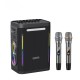 Портативна колонка Bluetooth Xdobo Party 1981 II BT5.3 TWS з 2-ма мікрофонами 300W Black