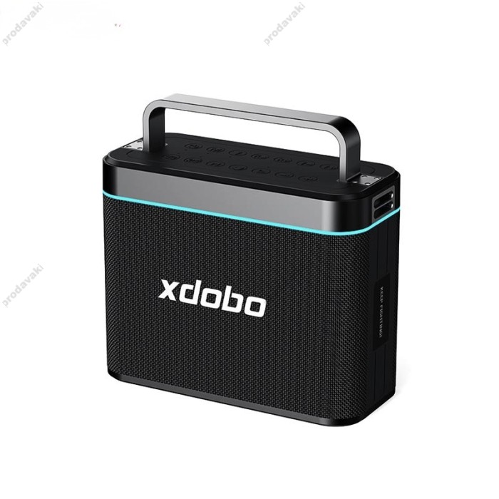 Портативна колонка Bluetooth Xdobo Truth IPX6 BT5.3 TWS з 2-ма мікрофонами 200W Black