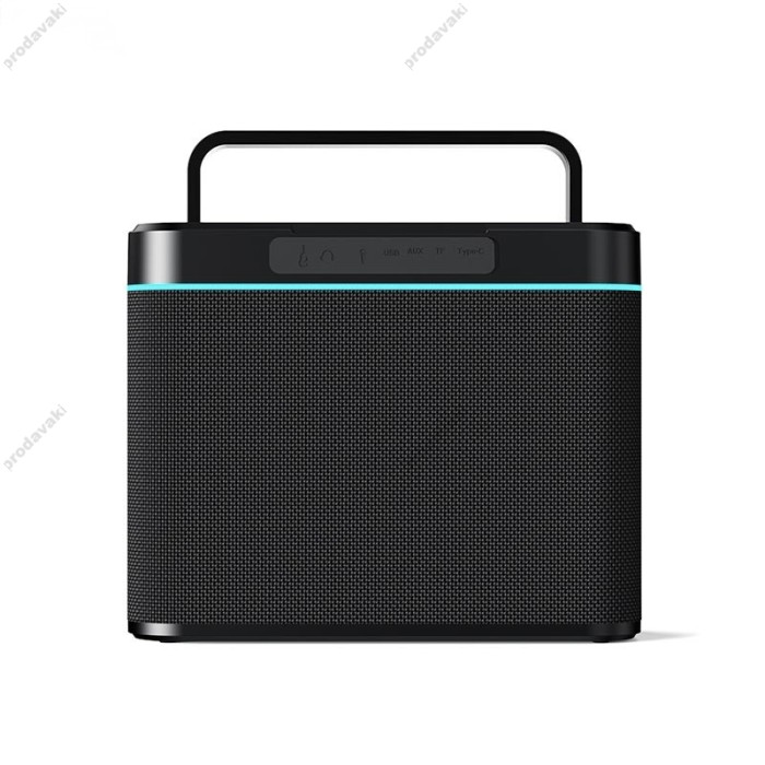 Портативна колонка Bluetooth Xdobo Truth IPX6 BT5.3 TWS з 2-ма мікрофонами 200W Black
