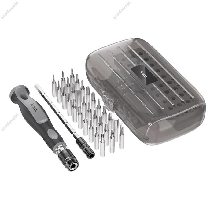 Набір викруток з насадками HOCO UT10 32-in-1 screwdriver set Black