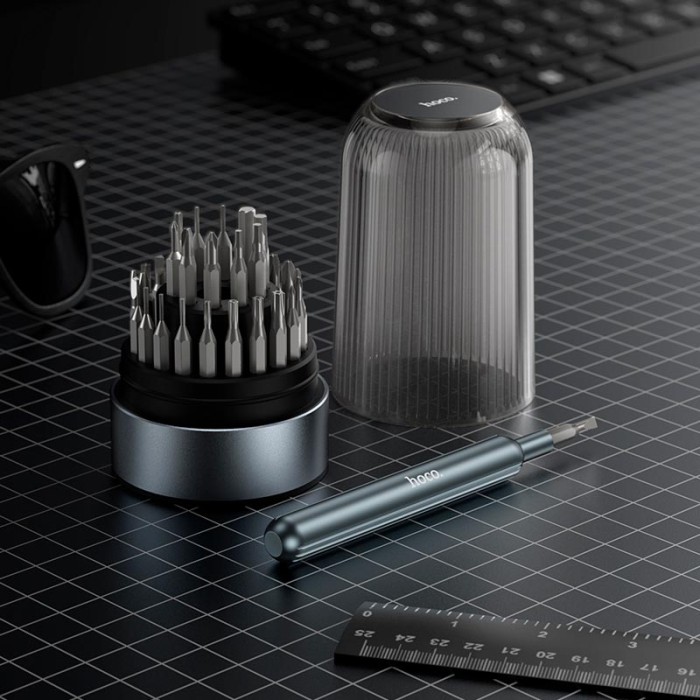 Набір викруток з насадками HOCO UT11 32-in-1 screwdriver set Grey
