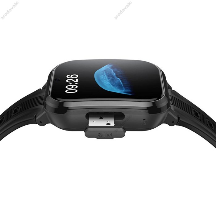 Дитячий смарт-годинник HOCO Y108 4G Call WiFi children phone-watch Black