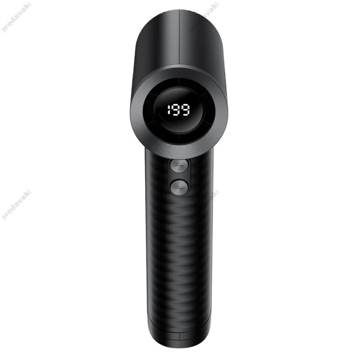 Турбо вентилятор ACEFAST YF4 powerful handheld fan with digital display Black