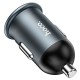 Автомобільний зарядний пристрій Hoco Z43 Mighty single port Micro USB Cable 3A 18W Grey
