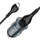 Автомобільний зарядний пристрій Hoco Z43 Mighty single port Micro USB Cable 3A 18W Grey